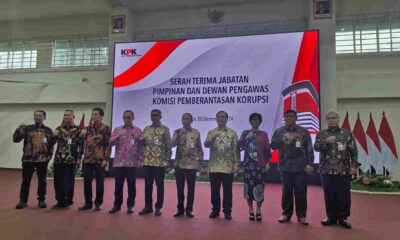 Sertijab pimpinan dan dewan pengawas KPK [disway]