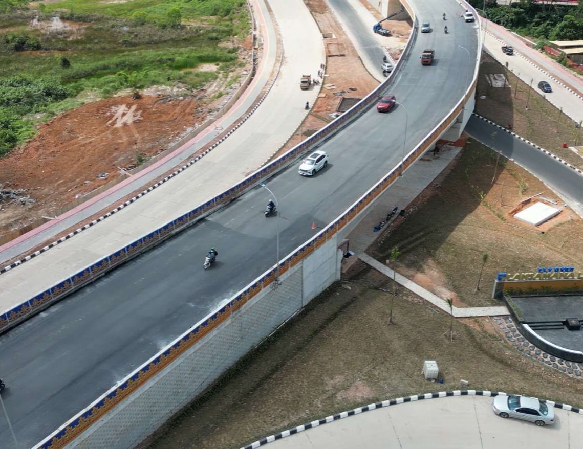 Proyek jalan layang Laksamana Ladi berganti nama Flyover Sungai Ladi [rri]