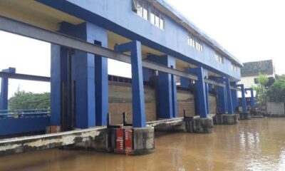 Pintu Air Pasar Ikan Statusnya Siaga Dua [jakartapedia]