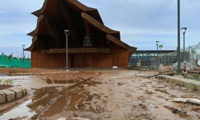 Kondisi bandara IKN pasca banjir [tribunnews]