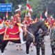 Latihan pasukan berkuda untuk sambut kedatangan Presiden Turkiye Erdogan di Istana Bogor [banuaterkini]