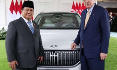 Presiden Endorgan berikan mobil listrik ke Pesiden Prabowo Subianto [headlinebogor]