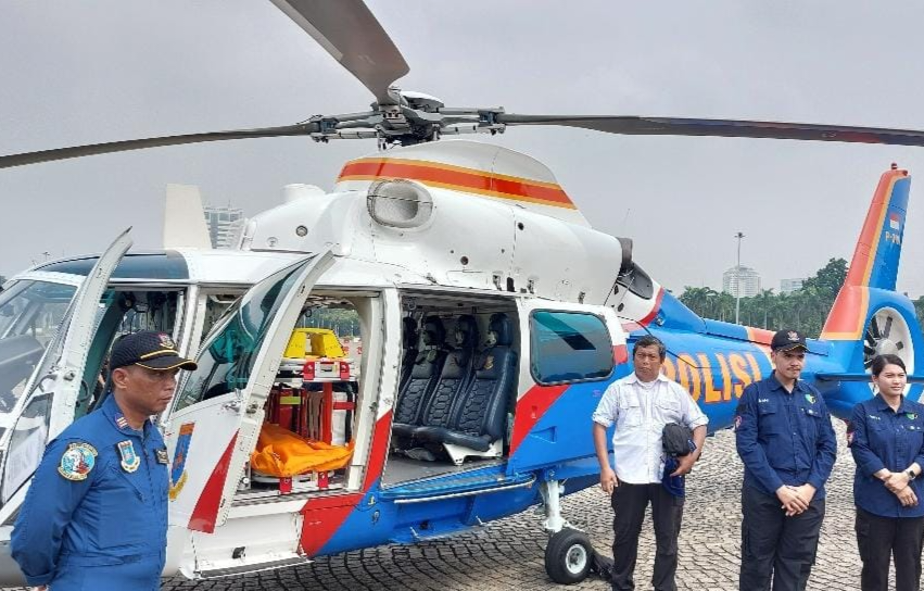 Ambulans udara saat arus mudik lebaran 2025 [reqnews]