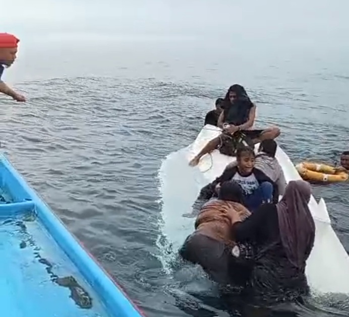 Speedboat tenggelam di Perairan Ternate [posttimur]
