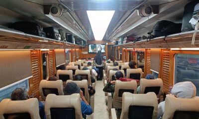 Kabin Kereta Priority. Foto istimewa/KAI Wisata