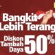 Diskon tambah daya listrik 50% [warnanusa]