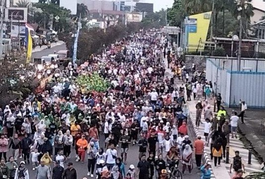 Ilustrasi CFD Perdana di Depok [tribunnews]