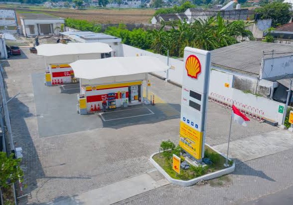 Ilustrasi SPBU Shell [dunia-energi]
