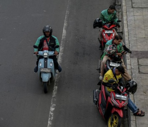 Ilustrasi driver ojol [nusabali]