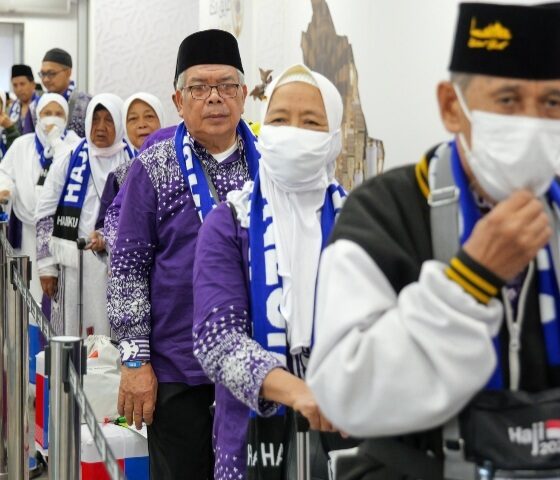 Ilustrasi jemaah haji indonesia 2025 [kemenag]