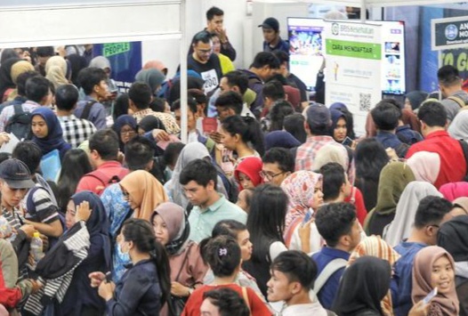 Ilustrasi job fair [cnbcindonesia]