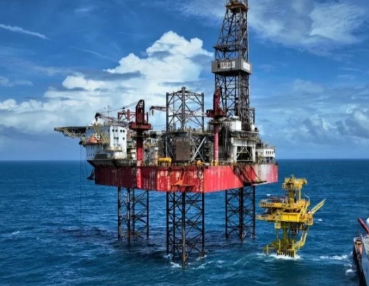 Ilustrasi produksi gas di Natuna [antaranews]