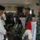 Panglima TNI melepas 4 jenazah prajurit TNU yang gugur saat ledakan pemusnahan amunisi kedaluwarsa di Garut, Jawa Barat [detik]