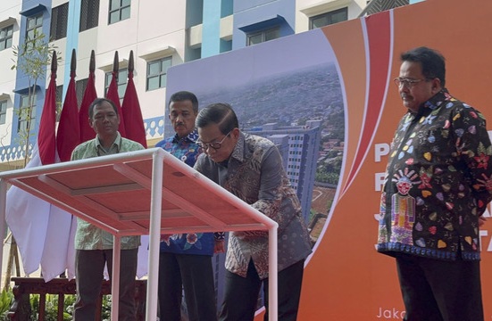 Peresmian Rusun Jagakarsa [kumparan]