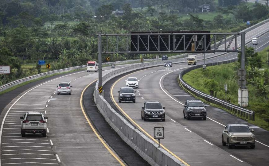 Ilustrasi penggunaan jalan tol [kontan]