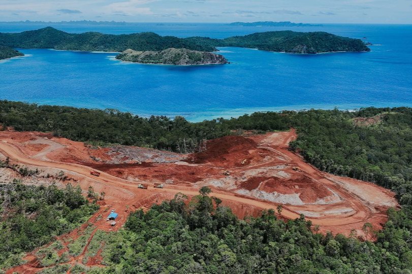 Ilustrasi tambang di Raja Ampat [dunia-energi]