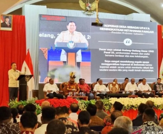 Peresmian Koperasi Desa Merah Putih Di Papua Barat [antaranews]
