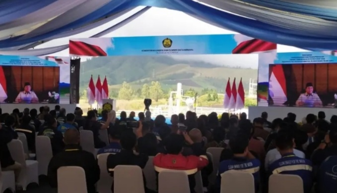 Peresmian proyek energi baru dan terbarukan (EBT) di 15 Provinsi Indonesia oleh Presiden Prabowo [suarajatimpost]
