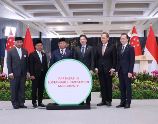 Pertemuan bilateral Presiden Prabowo dan Perdana Menteri Singapura Lawrence Wong [jawapos]