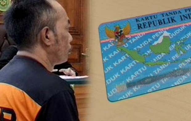 Pinjamkan ktp ke teman untuk kredit motor, Poniman divonis 2 tahun penjara dan denda Rp 10 juta [tribunnews]