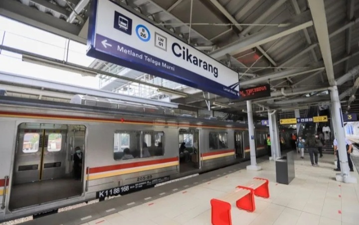 Stasiun Cikarang berikan kemudahan akses [antaranews]