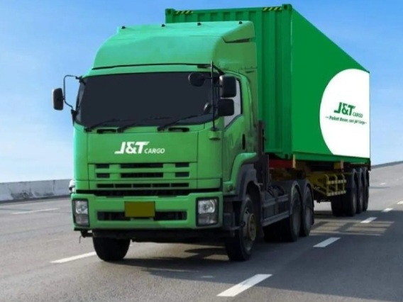Truk kontainer J&T Cargo [antaranews]