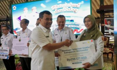 Gubernur Jawa Tengah, Ahmad Luthfi serahkan bantuan keuangan (Bankeu) senilai Rp 198,6 miliar kepada Pemerintah Kabupaten Wonosobo, Jawa Tengah [ jatengprov]