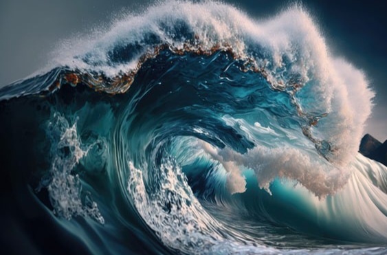 Ilustrasi Tsunami, dampak gempa di Rusia [altervista]