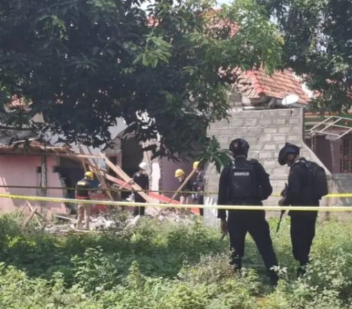 Ledakan rumah di Pasuruan, korban alami luka parah [foto: kabarbaik.co]