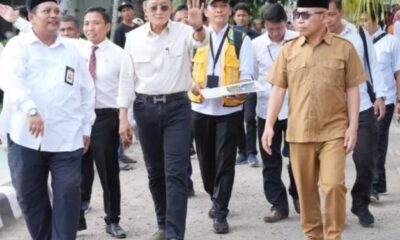 Menteri PU Dody Hanggodo meninjau langsung penggunaan Sekolah Rakyat Sentra Paramita di Kecamatan Labuapi, Kabupaten Lombok Barat, Provinsi Nusa Tenggara Barat (NTB) [jawapos]