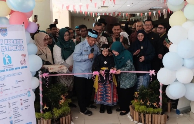 Peresmian Rumah Kreatif Anak Istimewa (RKAI) di Depok [depok]