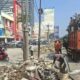 Pembongkaran bangunan liar di Kalimalang, Bekasi [tribunnews]