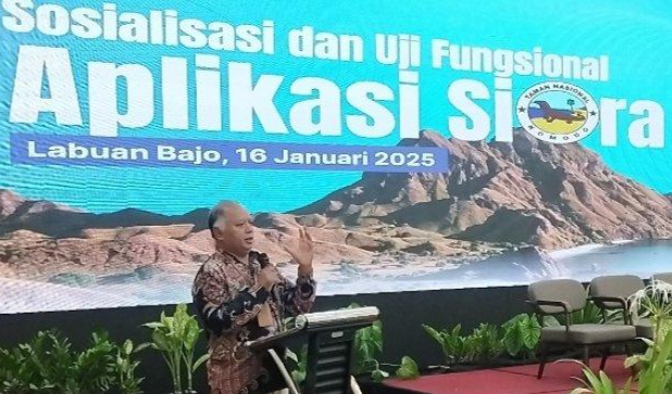 Aplikasi Siora untuk Taman Nasional Komodo [tribunnews]