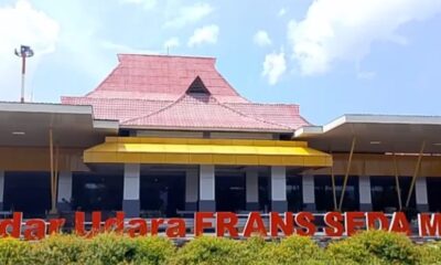 Bandara Frans Seda Maumere sementara ditutup dampak Erupsi Gunung Lewotobi Laki-laki [nttmediaexpress]