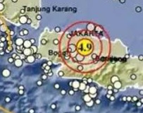 Gempa M 4,9 guncang Bekasi [liputan6]