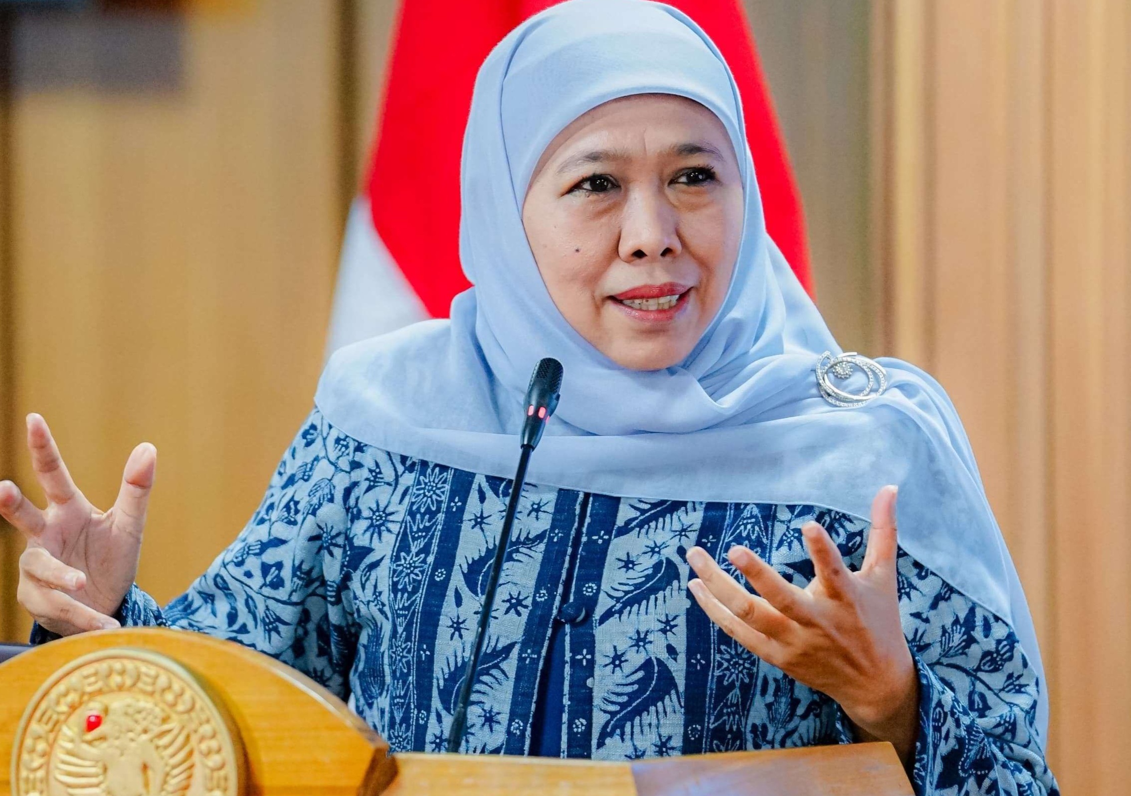 Gubernur Jawa Timur Khofifah Indar Parawansa [rri]