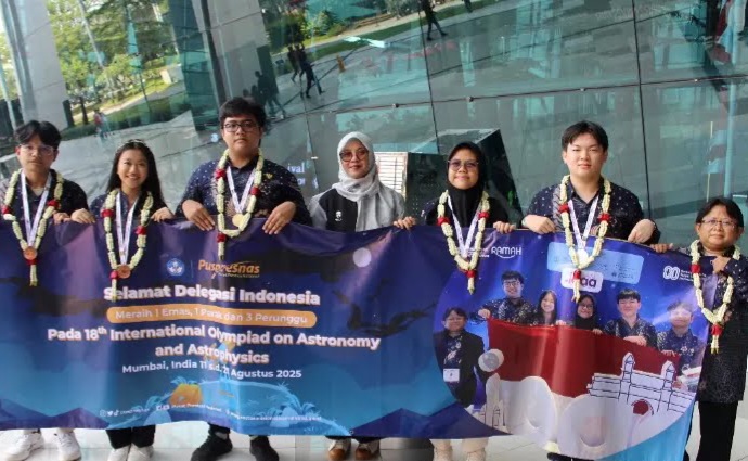 IOAA ke-18, indonesia raih 5 medali [lintasedukasi]
