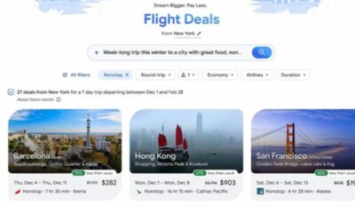 Ilustrasi Fitur Google Flight Deals untuk cari tiket murah berbasis AI [amanz]