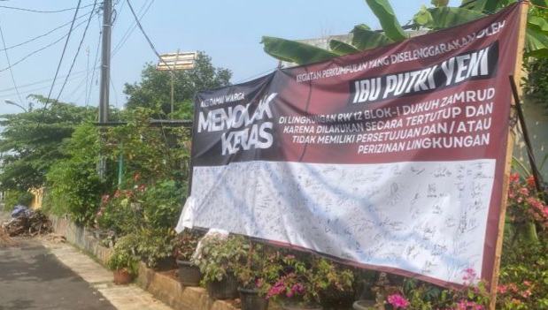 Penolakan aktivitas keagamaan tanpa izin di perumahan Bekasi [rmnews]