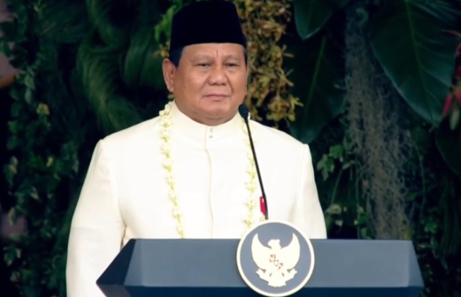 Presiden Prabowo Subianto pimpin HUT RI Ke-80 di Istana Merdeka [nusantaratv]