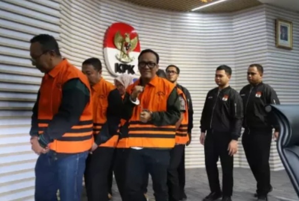 Wamenaker Noel dan 10 Orang Jadi tersangka pemerasan K3 [sindonews]