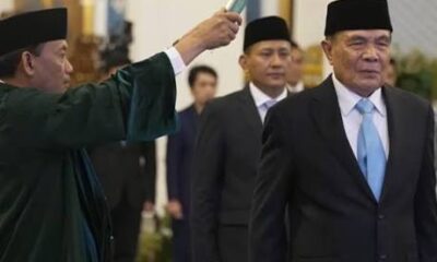 Djamari Chaniago dilantik jadi Menko Polkam [diskursusnetwork]