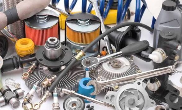 Ilustrasi suku cadang motor [viva]