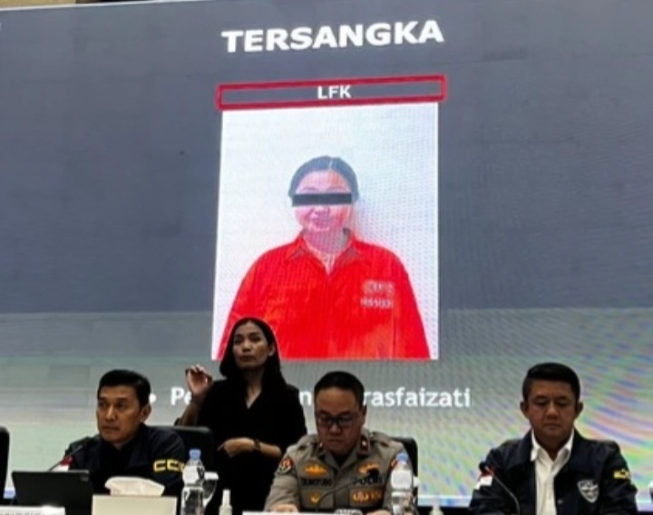 Laras Faizati jadi tersangka penghasutan bakar Mabes Polri [kumparan]