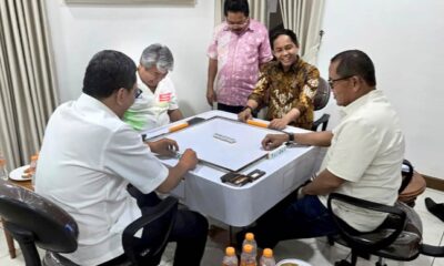 Menteri Karding, Raja Juli dan Azis Wellang main domino [demokratis]
