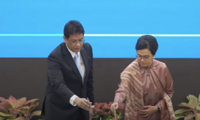 Sertijab Menteri keuangan Sri Mulyani ke Purbaya Yudhi Sadewa [cnbcindonesia]