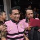 Tersangka dugaan korupsi dana desa Sumberjaya [tribunnews]