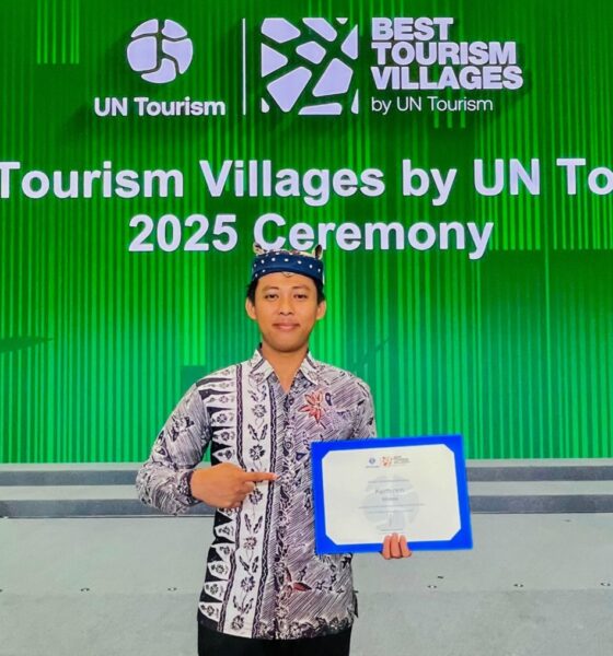 Desa Wisata Adat Osing Kemiren Banyuwangi raih penghargaan internasional dari PBB [banyuwangikab]