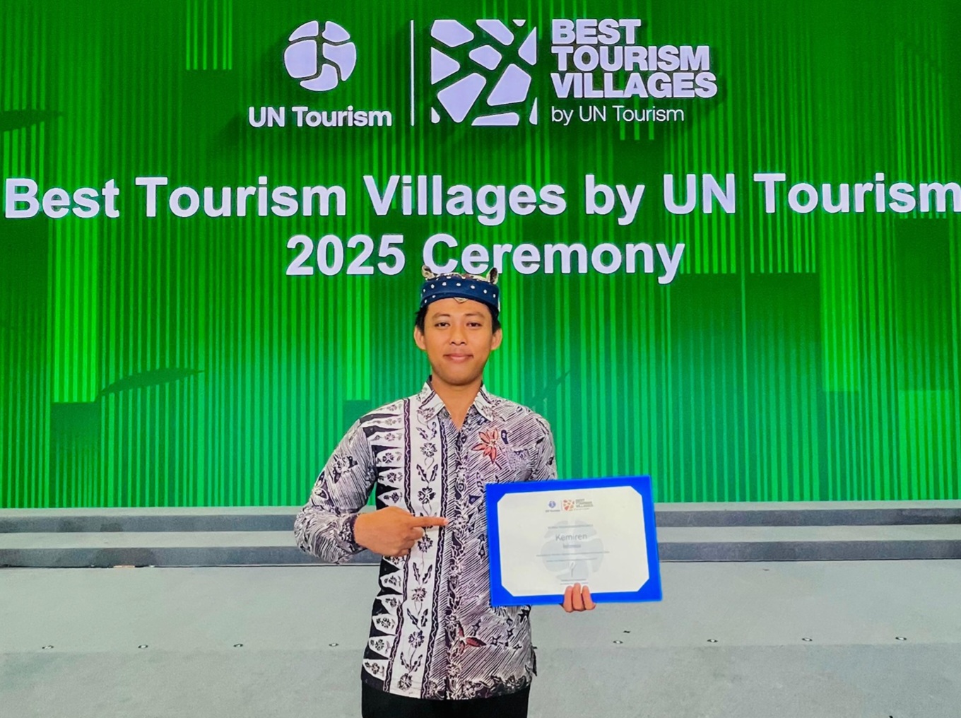 Desa Wisata Adat Osing Kemiren Banyuwangi raih penghargaan internasional dari PBB [banyuwangikab]