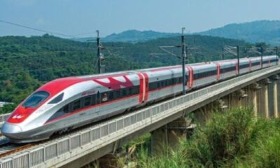 Ilustrasi kereta cepat [cnbcindonesia]